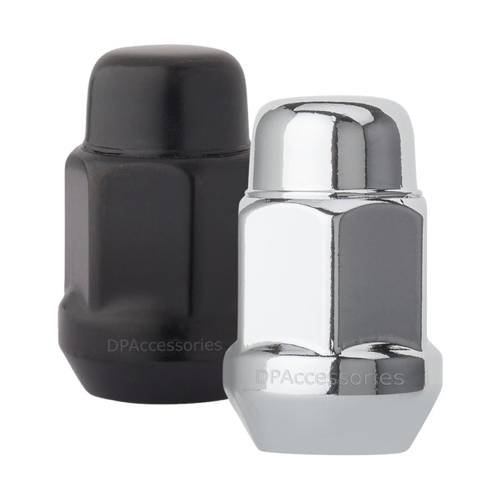 DPAccessories 7/16-20 Lug Nuts - Closed End Bulge Acorn - 19mm (3/4") Hex - 1.4" Tall