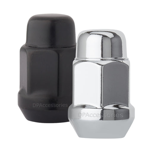 DPAccessories 1/2-20 Lug Nuts - Closed End Bulge Acorn - 19mm (3/4") Hex - 1.4" Tall