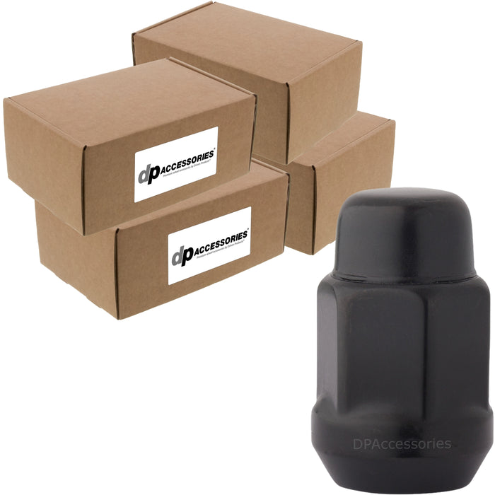 DPAccessories M12x1.50 Lug Nuts - Closed End Bulge Acorn - 19mm (3/4") Hex - 1.4" Tall