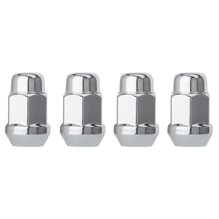 DPAccessories M12x1.50 Lug Nuts - Closed End Bulge Acorn - 19mm (3/4") Hex - 1.4" Tall