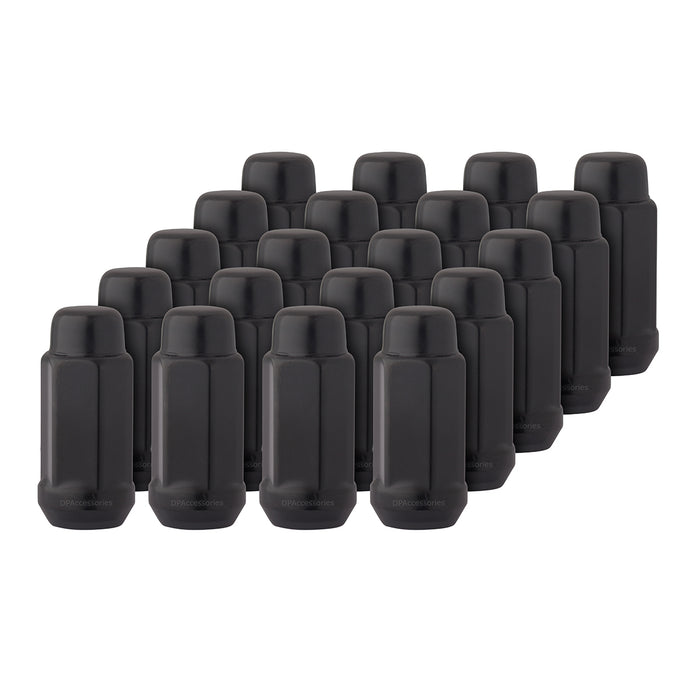 9/16-18 Closed End XL Bulge Acorn Lug Nut for Aftermarket Wheels