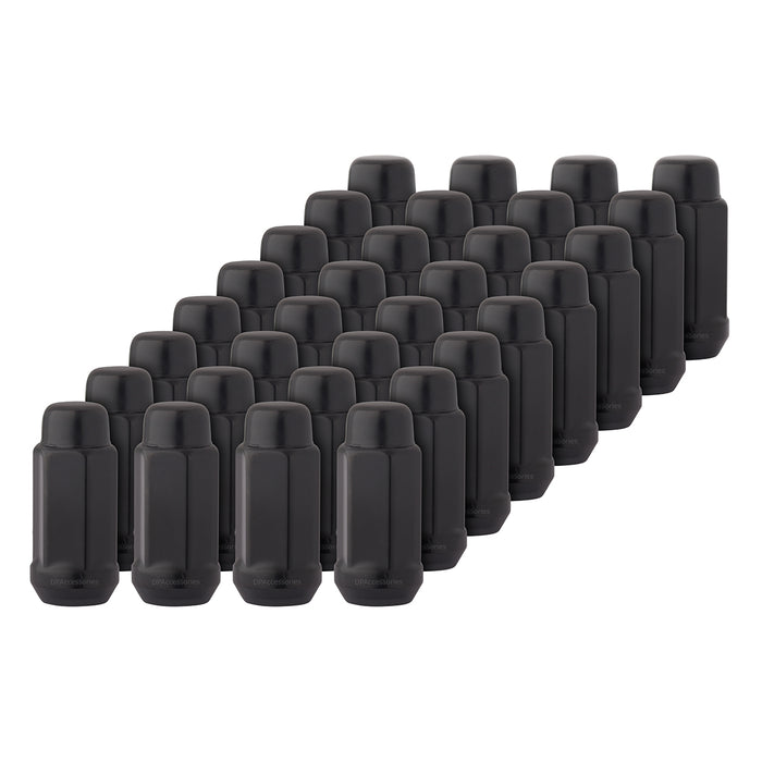 9/16-18 Closed End XL Bulge Acorn Lug Nut for Aftermarket Wheels