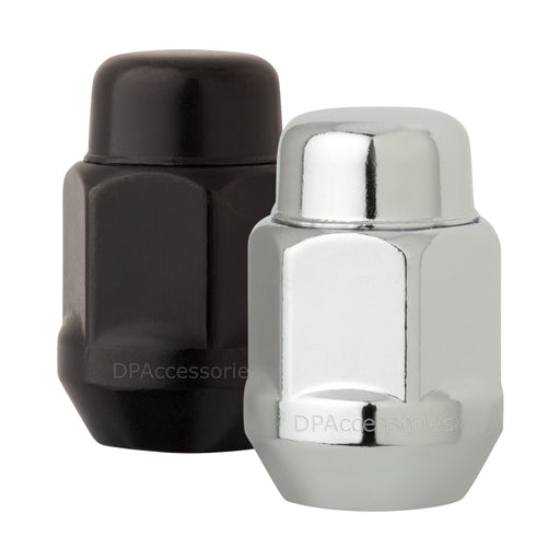 DPAccessories 1/2-20 Lug Nuts - Closed End Bulge Acorn - 21mm (13/16") Hex - 1.4" Tall