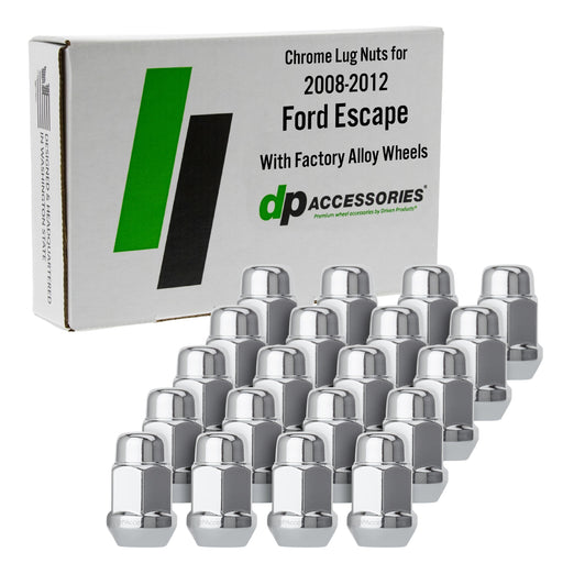 DPAccessories Lug Nuts compatible with 2008-2012 Ford Escape