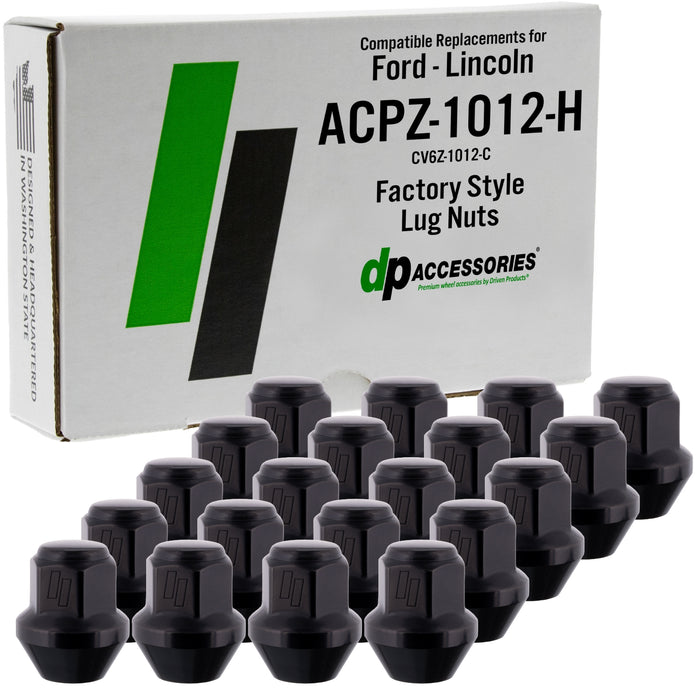 DPAccessories Lug Nuts Compatible Replacement for Ford-Lincoln ACPZ-1012-H, CV6Z-1012-C