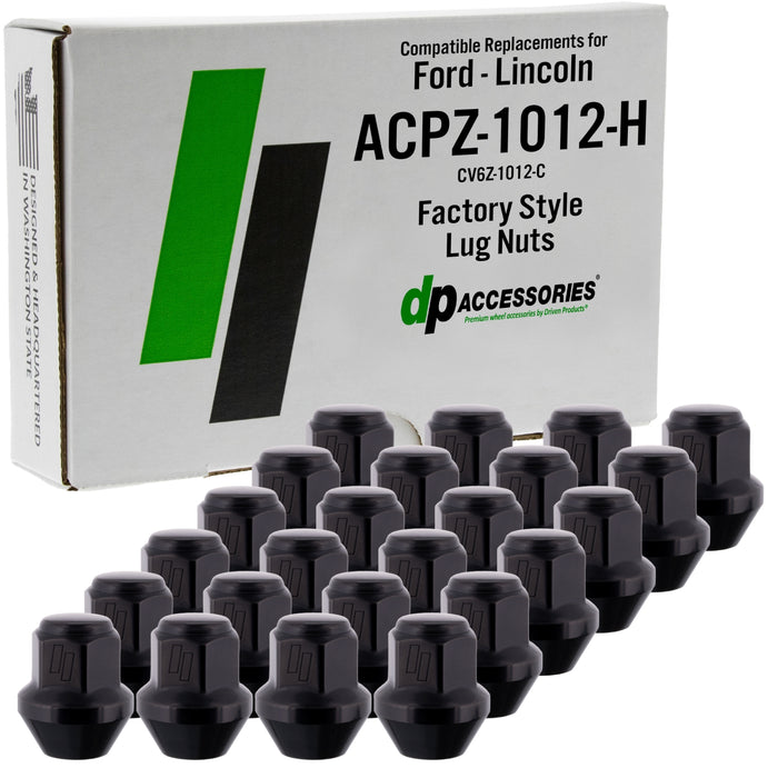 DPAccessories Lug Nuts Compatible Replacement for Ford-Lincoln ACPZ-1012-H, CV6Z-1012-C