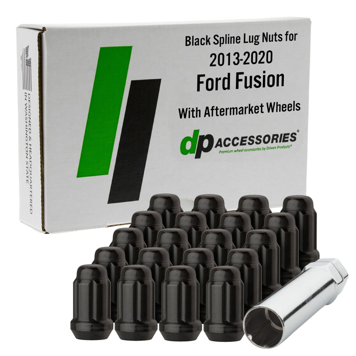 DPAccessories Lug Nuts compatible with 2013-2020 Ford Fusion