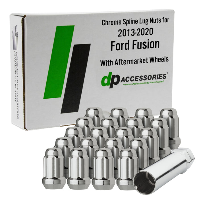 DPAccessories Lug Nuts compatible with 2013-2020 Ford Fusion