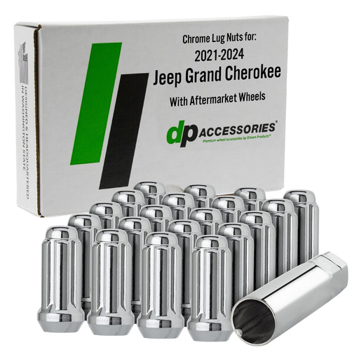 DPAccessories Lug Nuts compatible with 2021-2024 Jeep Grand Cherokee