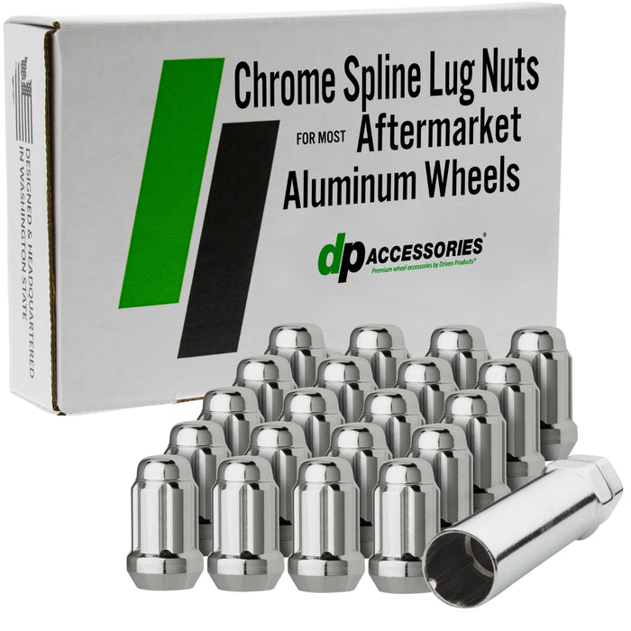 DPAccessories Lug Nuts compatible with 1991-1995 Chrysler Spirit