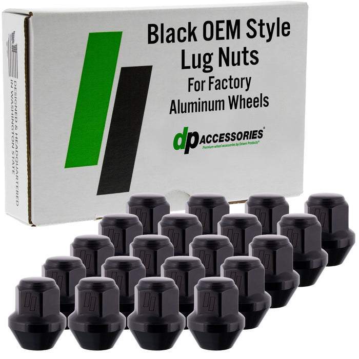 DPAccessories Lug Nuts compatible with 2011-2019 Ford Fiesta