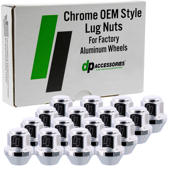 DPAccessories Lug Nuts compatible with 1978-1990 Dodge Omni