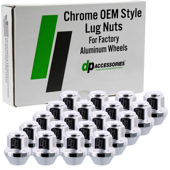 DPAccessories Lug Nuts compatible with 2011-2019 Ford Fiesta