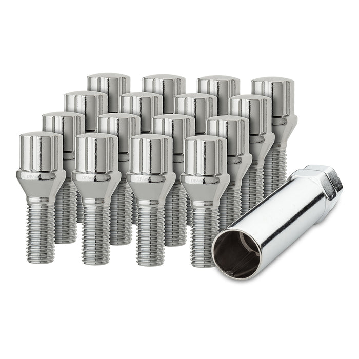 M12x1.5B Spline Tuner Lug Bolt for Aftermarket Wheels (27mm Shank)