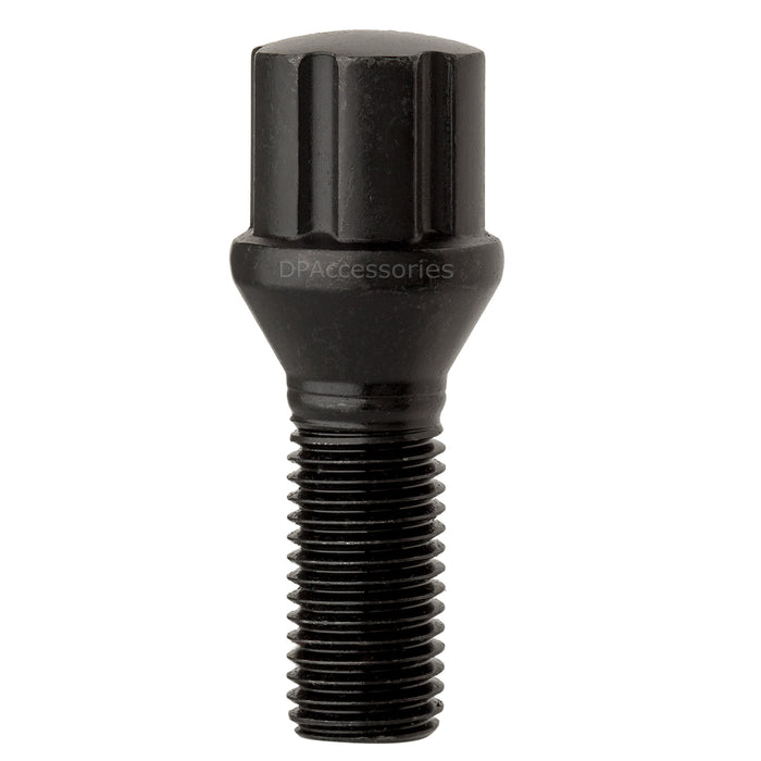 M12x1.5B Spline Tuner Lug Bolt for Aftermarket Wheels (27mm Shank)