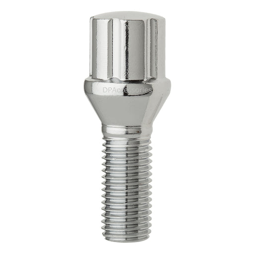 M12x1.75B Spline Tuner Lug Bolt for Aftermarket Wheels (27mm Shank)