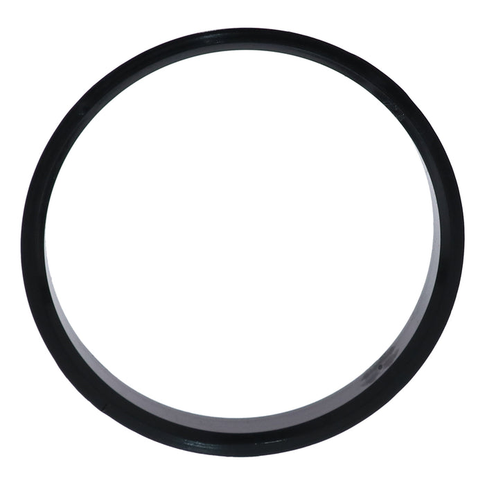 Black Polycarbonate Hub Centric Rings 72.6mm to 67.05mm - 4 Pack