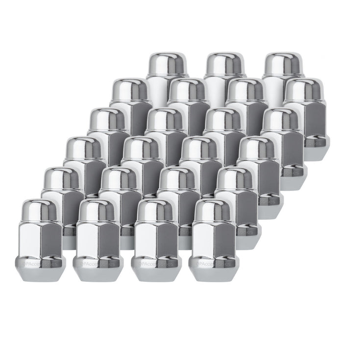 1/2"-20 Bulge Acorn Wheel Lug Nut (3/4" Hex - Conical Seat)