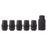 1/2"-20 Bulge Acorn Locking Wheel Lug Nuts (3/4" Hex - Conical Seat)