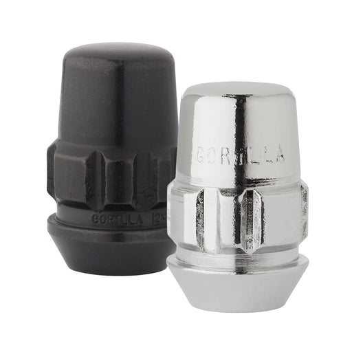 M12x1.5 Bulge Acorn Locking Wheel Lug Nuts (3/4" Hex - Conical Seat)