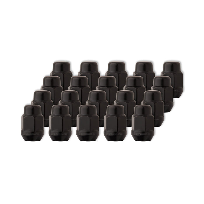 7/16"-20 Bulge Acorn Wheel Lug Nut (13/16" Hex - Conical Seat)