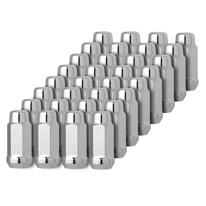 9/16-18 Closed End XL Bulge Acorn Lug Nut for Aftermarket Wheels