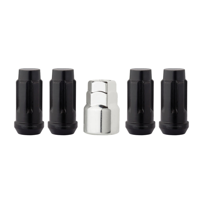 M14x1.5 XL Bulge Acorn Locking Lug Nuts for Aftermarket Wheels