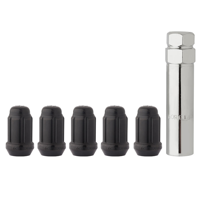 1/2-20 Closed End Spline Tuner Locking Lug Nuts for Aftermarket Wheels