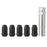 1/2-20 Closed End Spline Tuner Locking Lug Nuts for Aftermarket Wheels