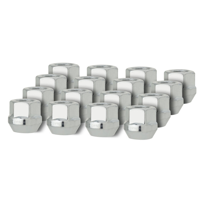 7/16"-20 Open End Bulge Acorn Wheel Lug Nut (3/4" Hex - Conical Seat)