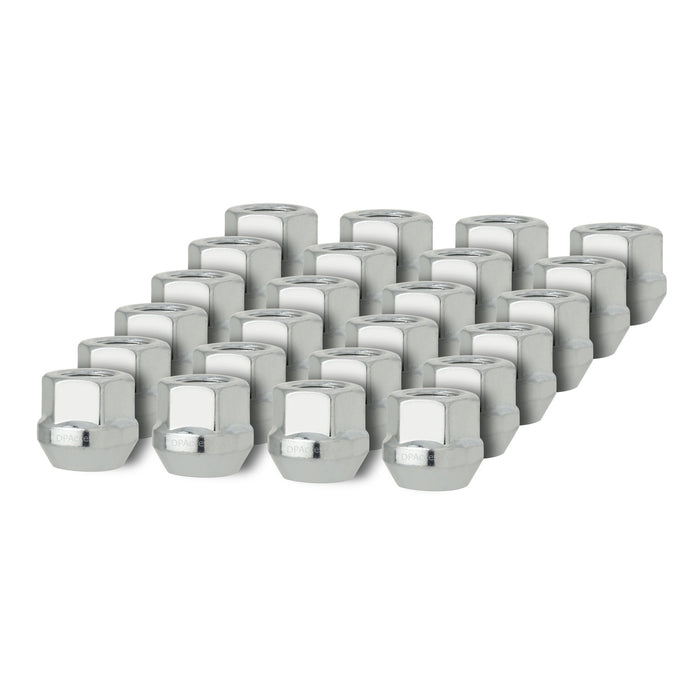 7/16"-20 Open End Bulge Acorn Wheel Lug Nut (3/4" Hex - Conical Seat)