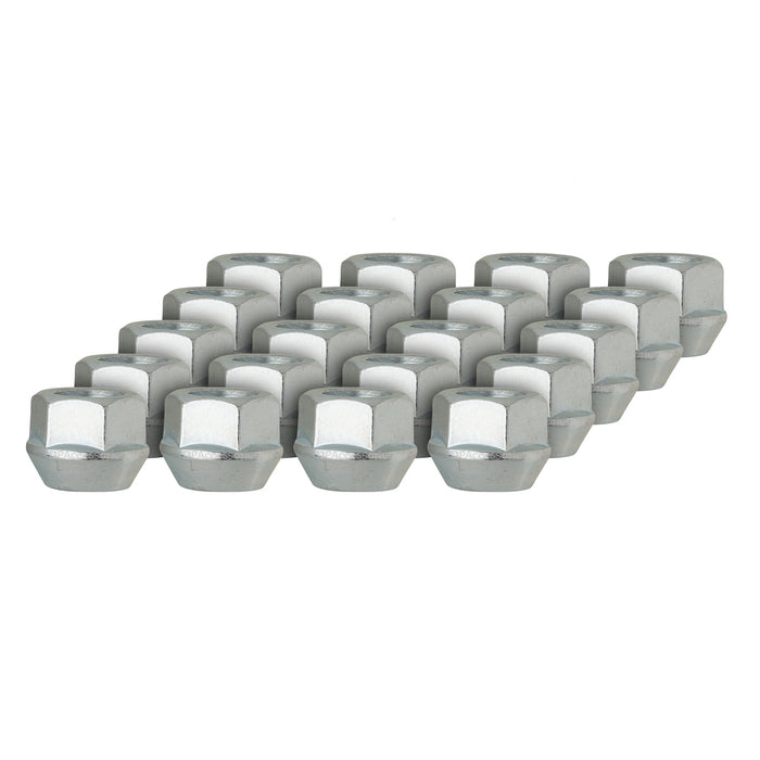 M14x1.5 Open End Bulge Acorn Lug Nut - 22mm Hex - 60 Degree Cone Seat